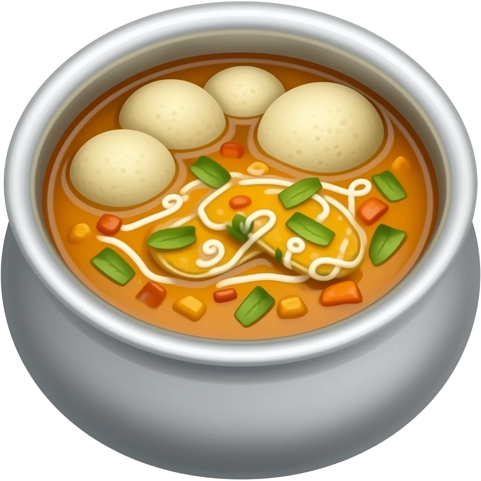Idli sambar emoji