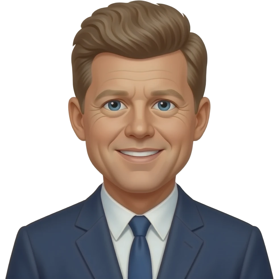 John F Kennady emoji