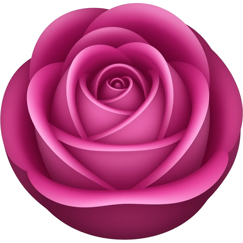 Magenta-fuchsia tone, Baronesse (Tantau), compact petal rosette, icon ...