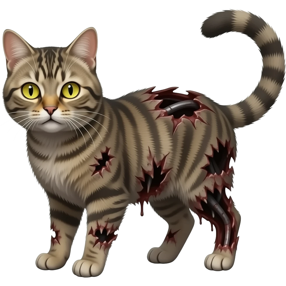 zombie cat emoji