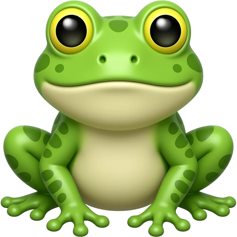 Frog emoji