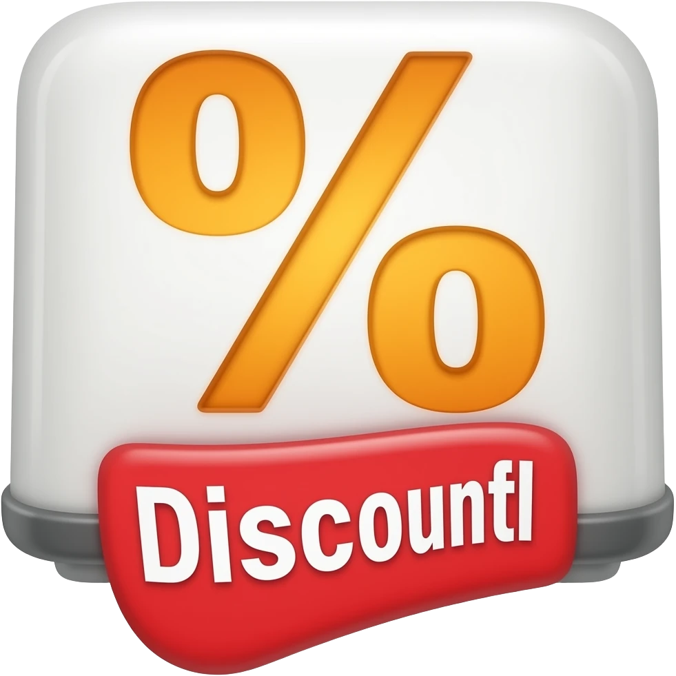 DISCOUNT emoji