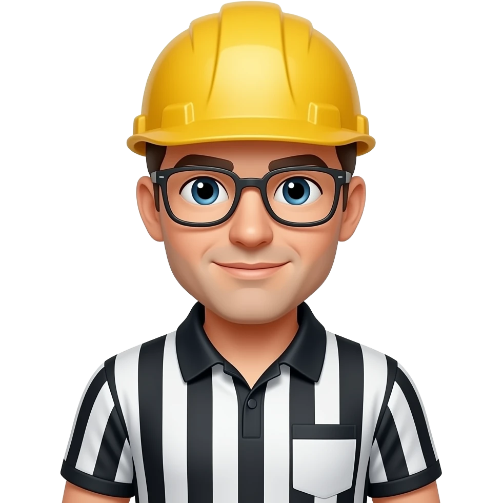 Un arbitro ingeniero emoji