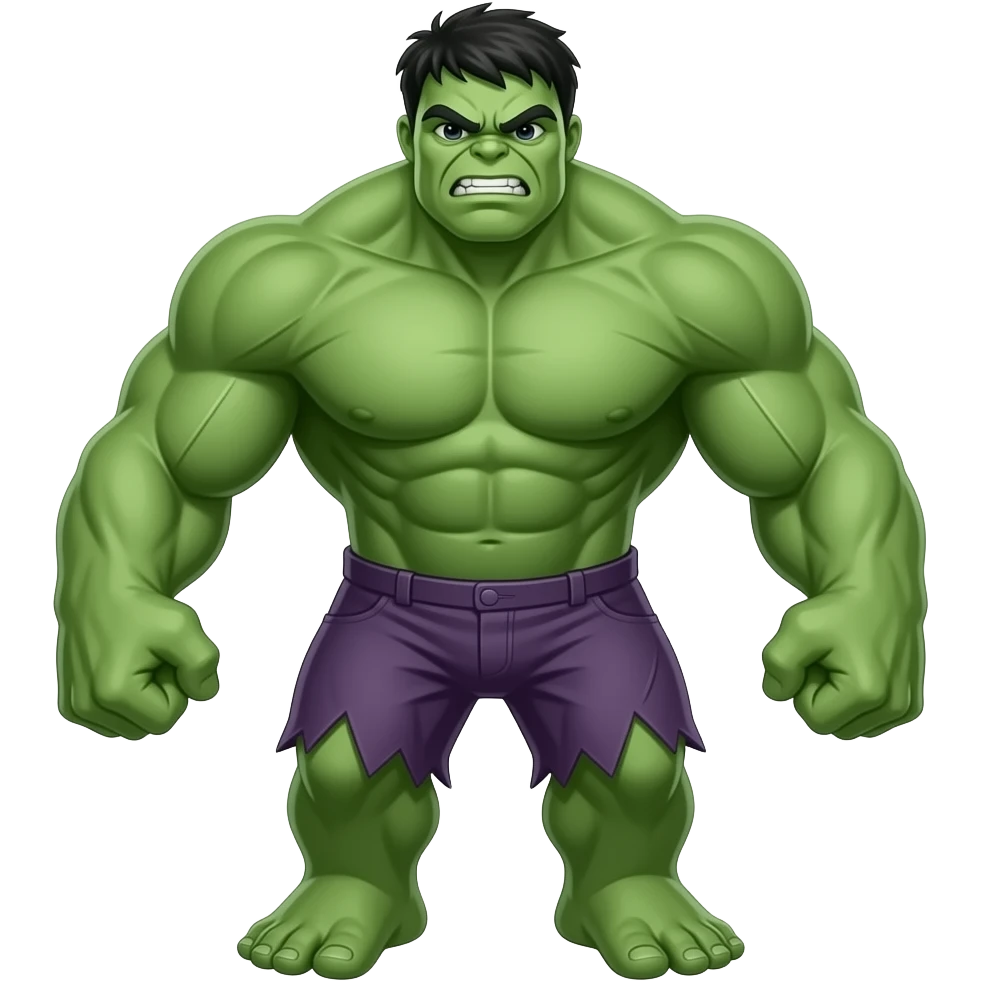 The hulk but in fish form and has muscles emoji