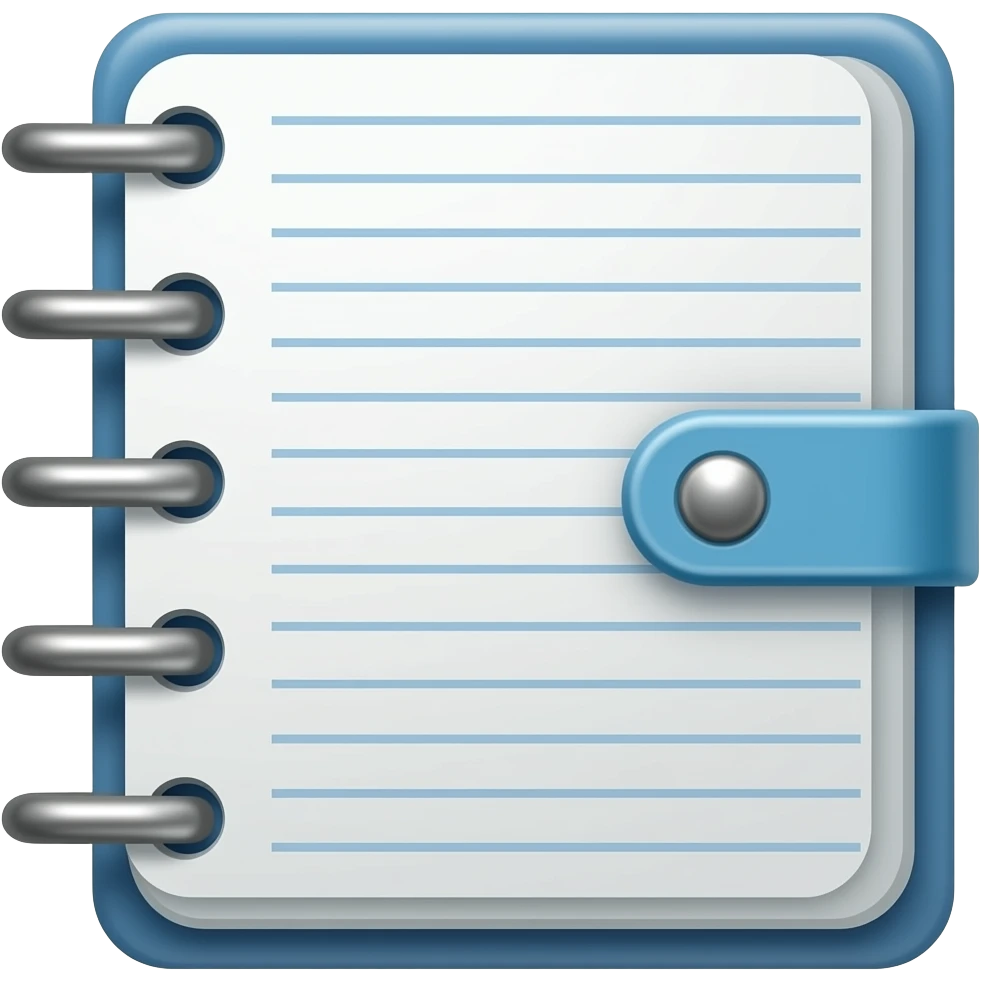 Binder journal emoji