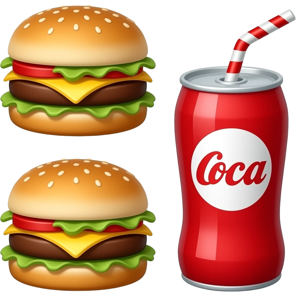 🍔🍟🥤 emoji