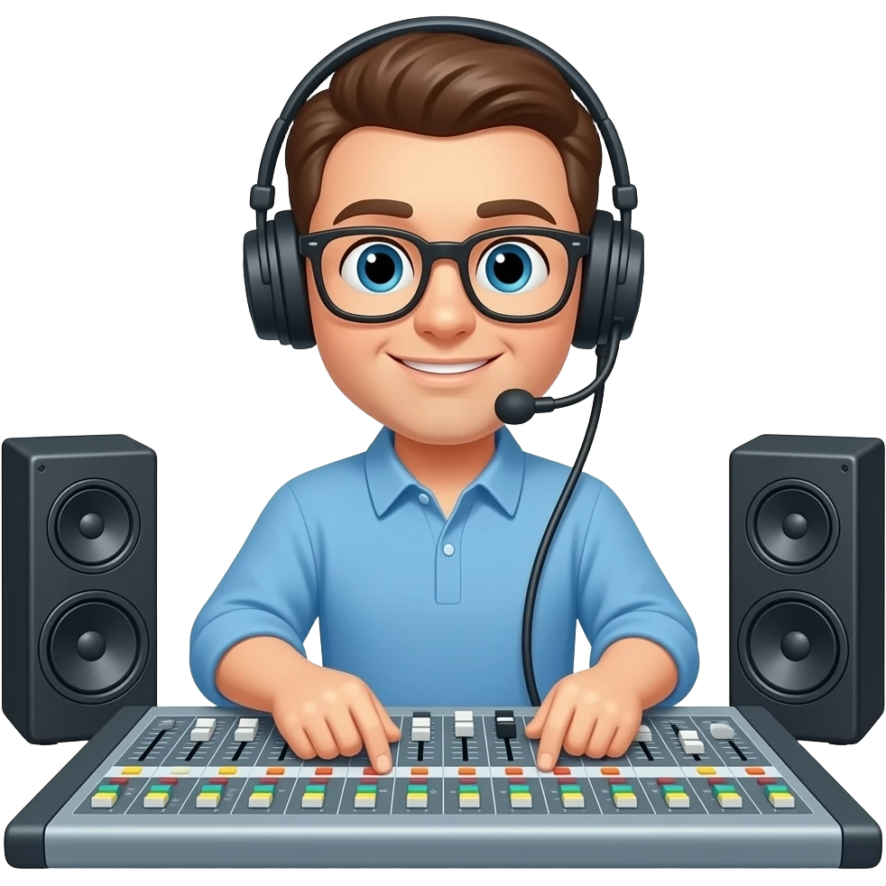 Sound engineer emoji