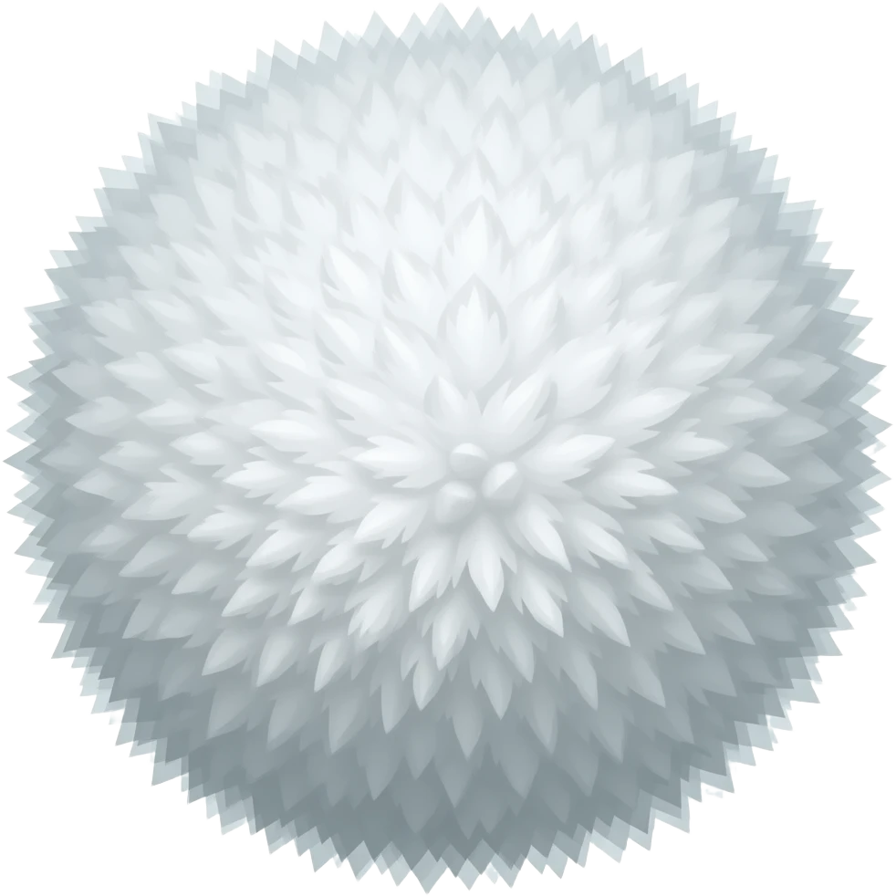 goose down-themed raw material emoji