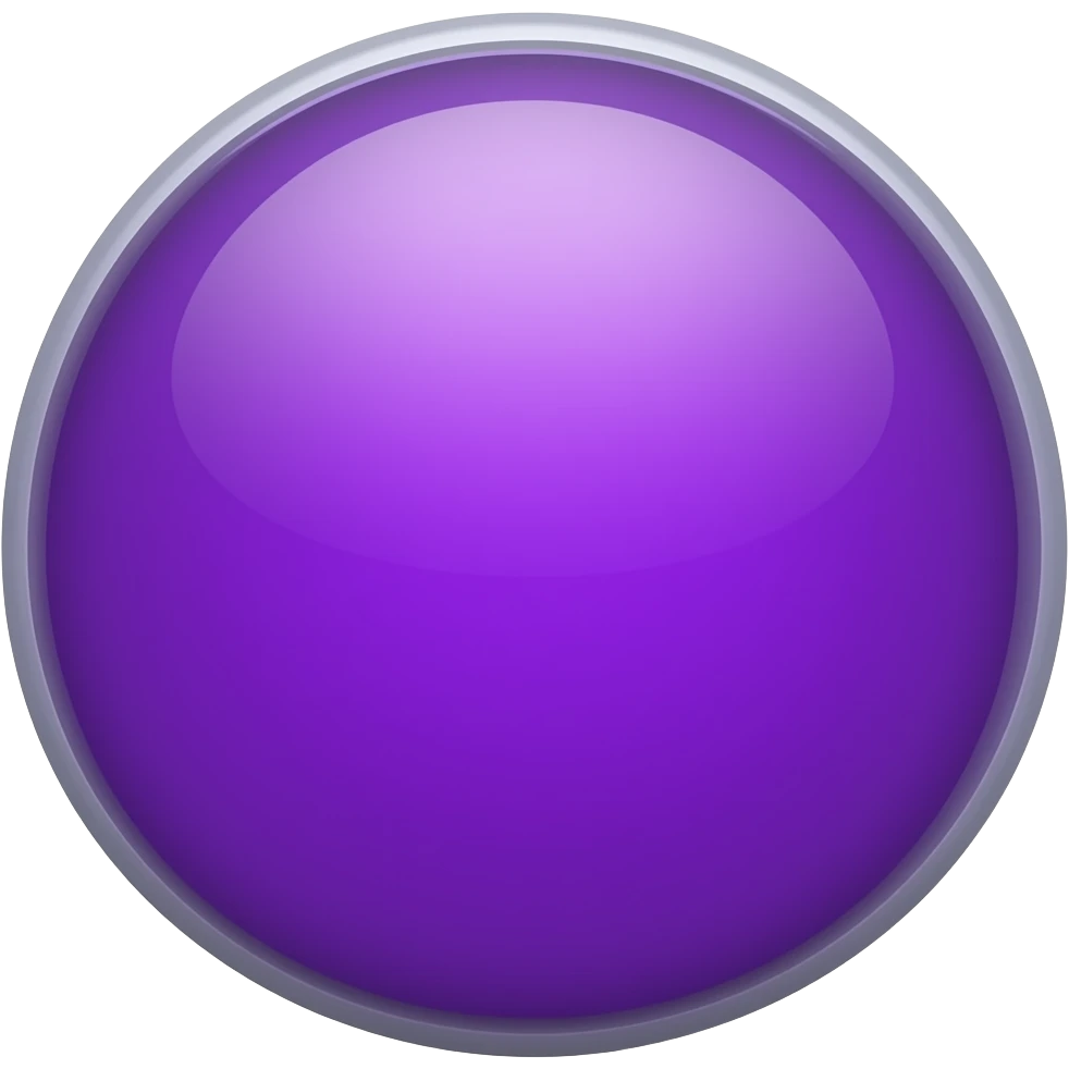 Objeto roxo emoji