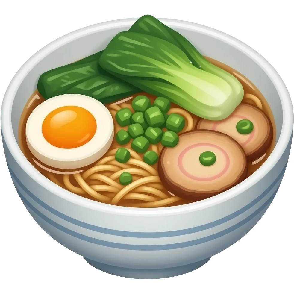 butadon in bowl emoji