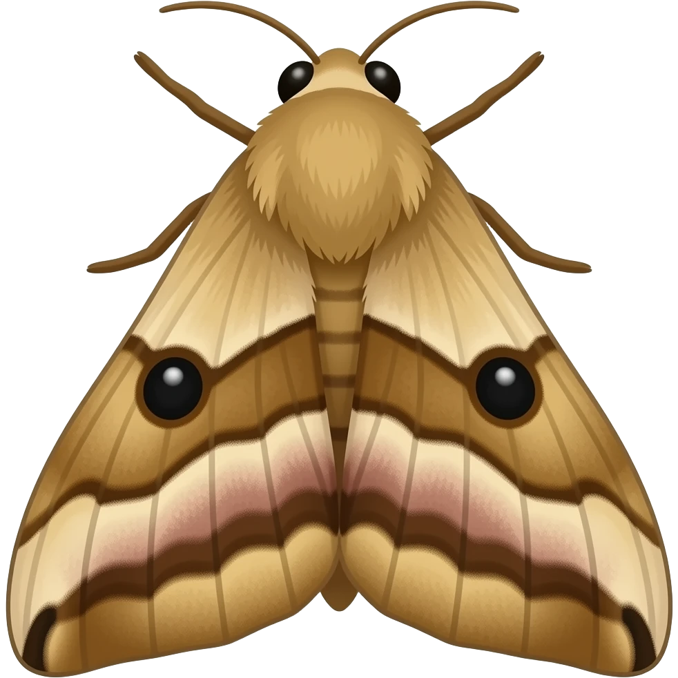 Moth emoji