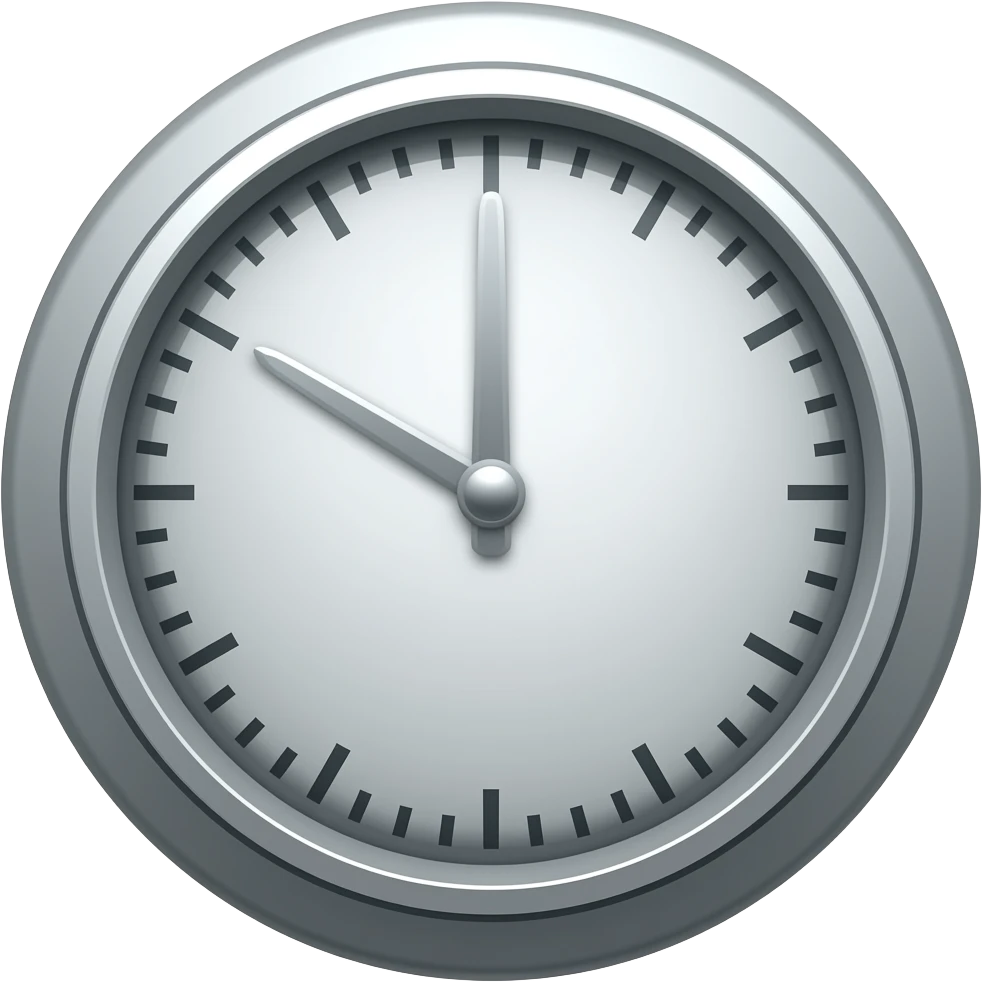 Time machine emoji