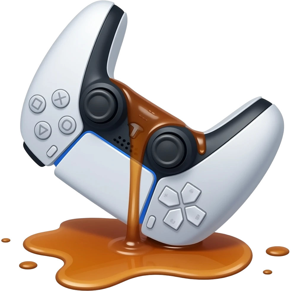Ps5 controller drunk emoji
