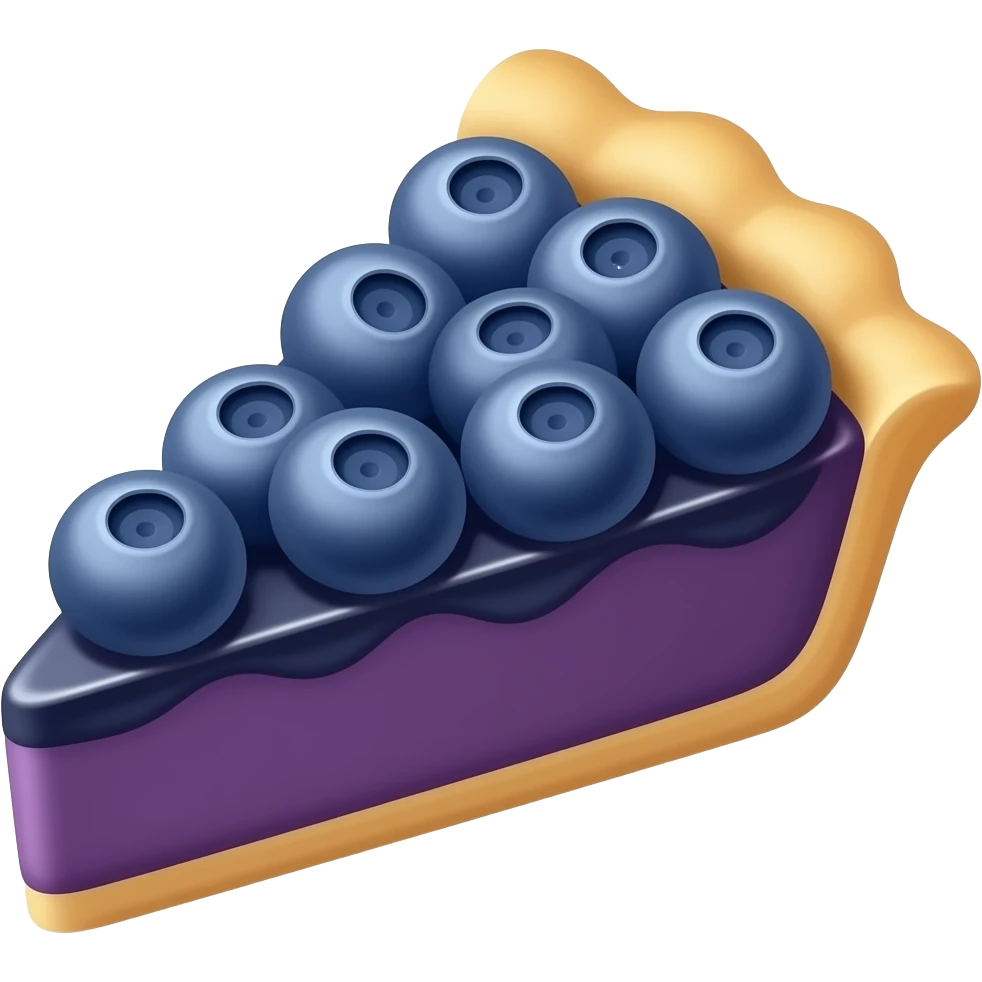 blueberry pie emoji