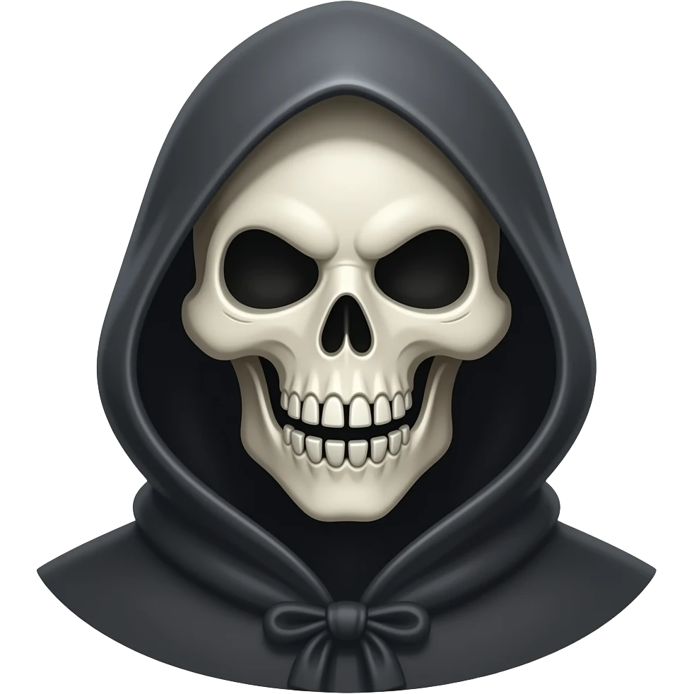 Reaper with a smile emoji