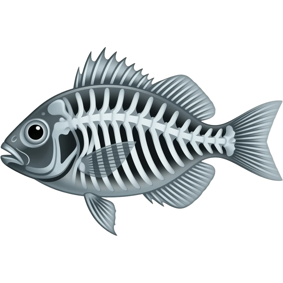 X ray fish emoji