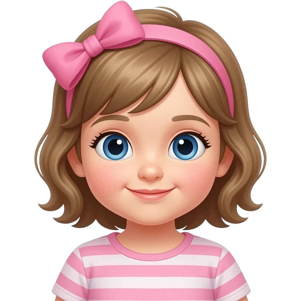 Baby girl emoji