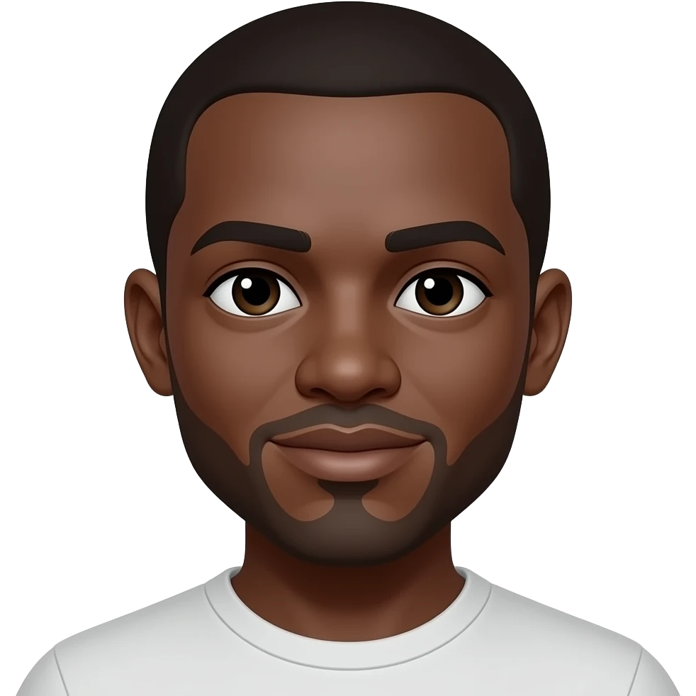 black man emoji