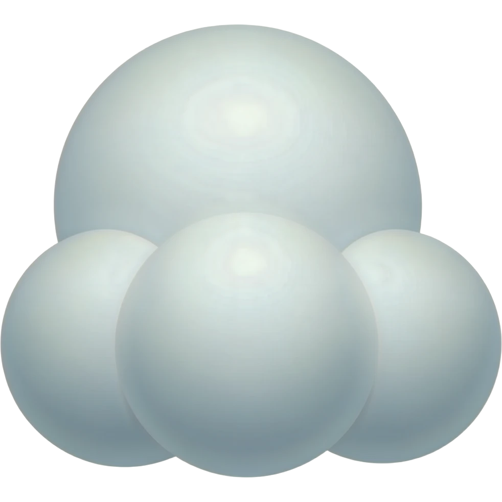 white cloud emoji