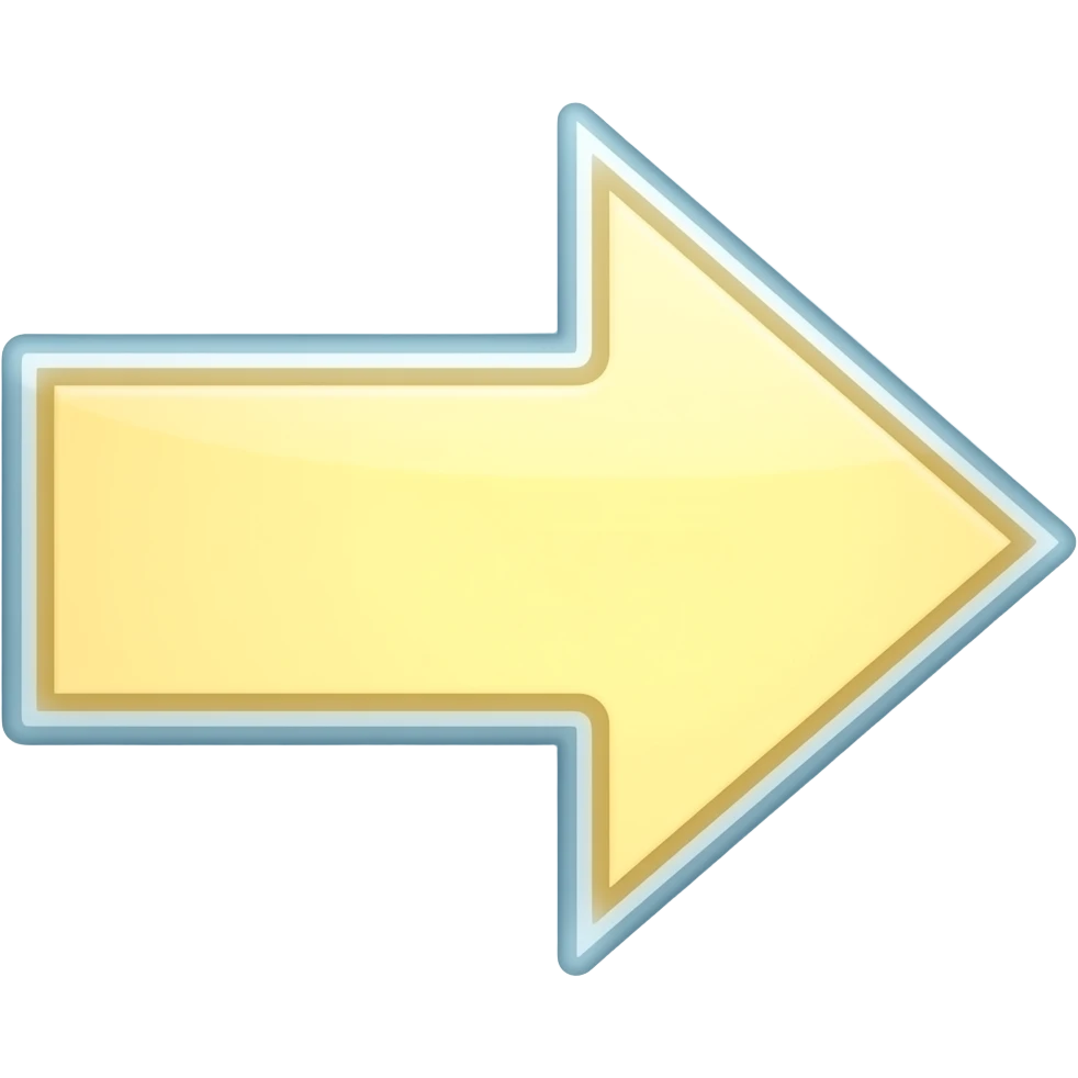 arrow glow emoji