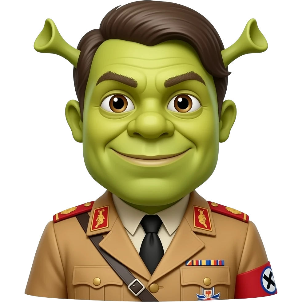 nazi hitler shrek emoji
