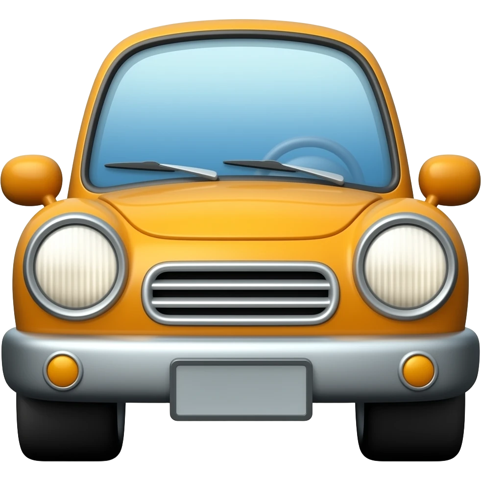 weird car emoji