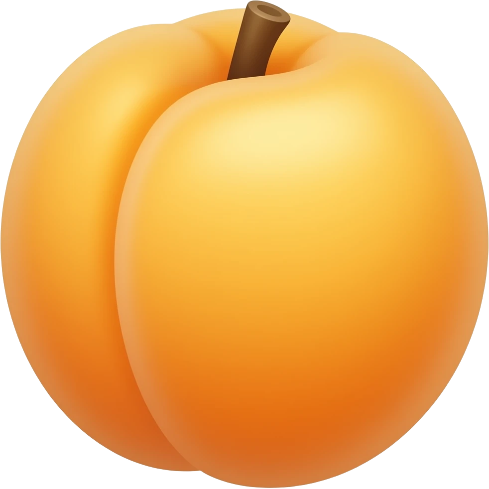 apricot emoji