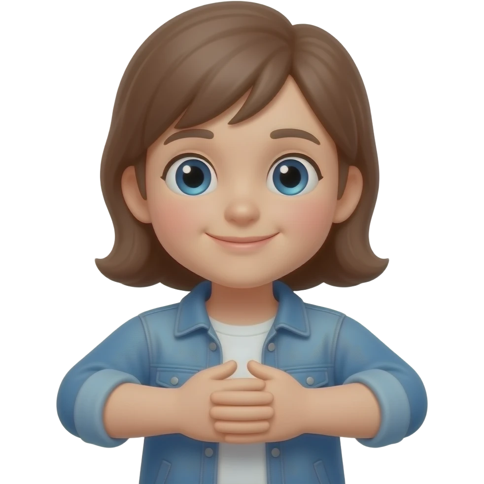 Mandando un abrazo emoji
