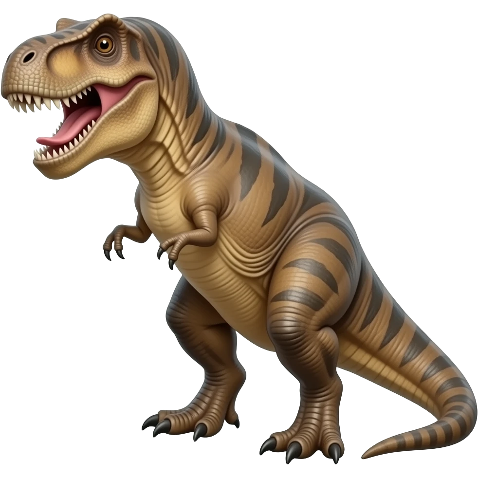 t rex in knockdown emoji