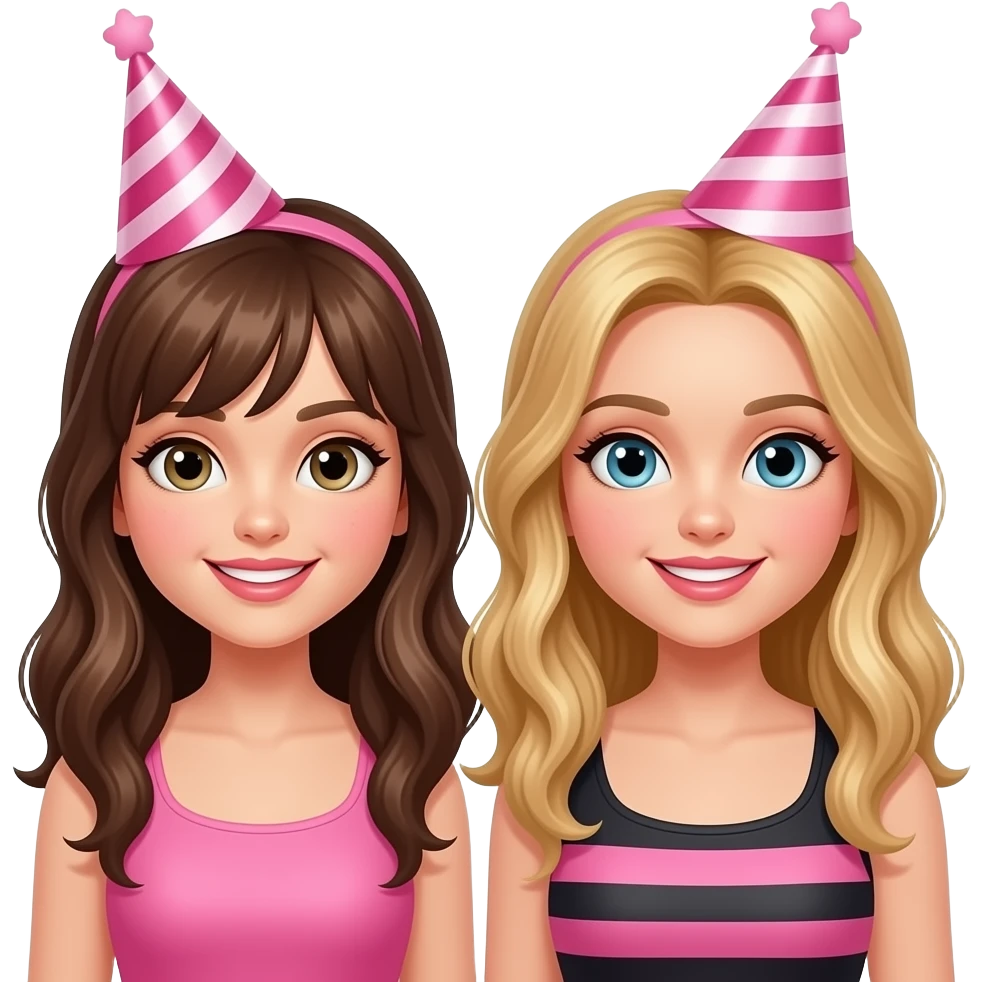 Girly party emoji