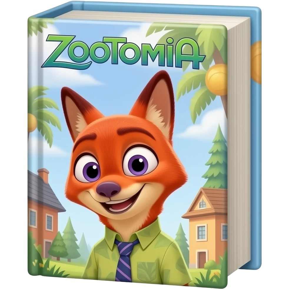 zootopia book emoji