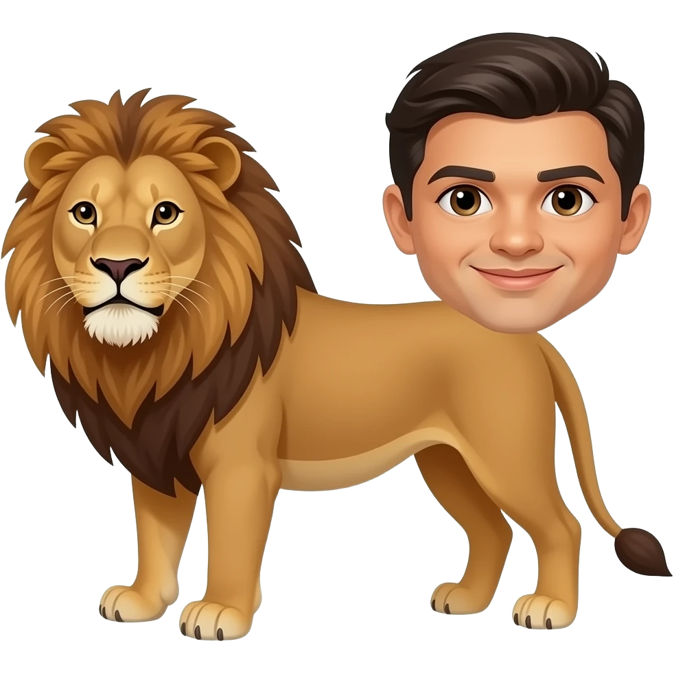 Ramos and lion emoji