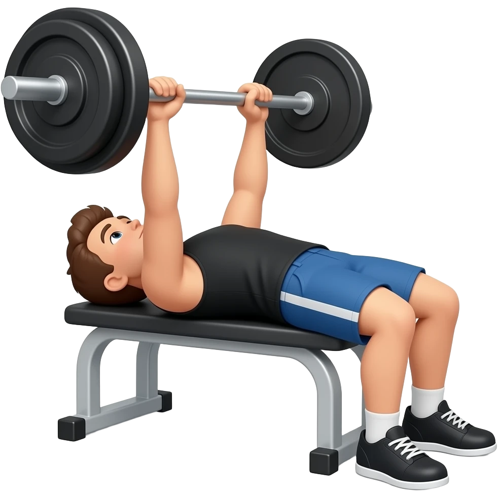 Bench developer coucher musculation emoji