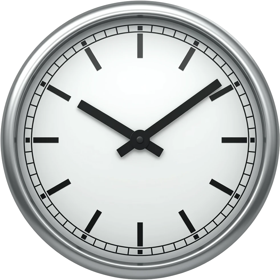 reloj emoji