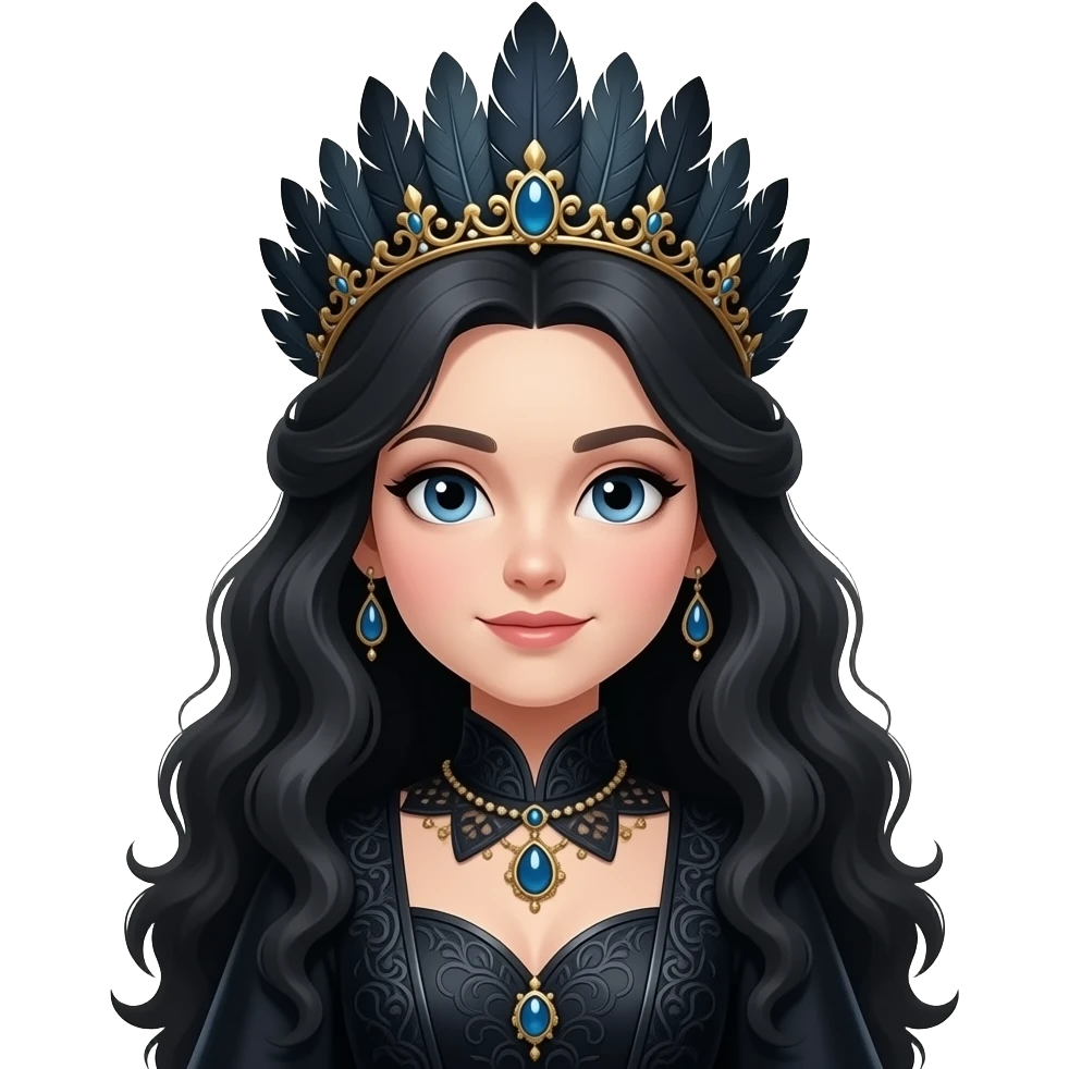 crow princess emoji
