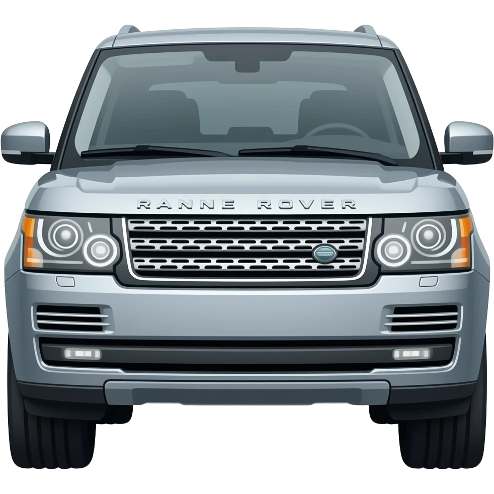 gray range rover emoji