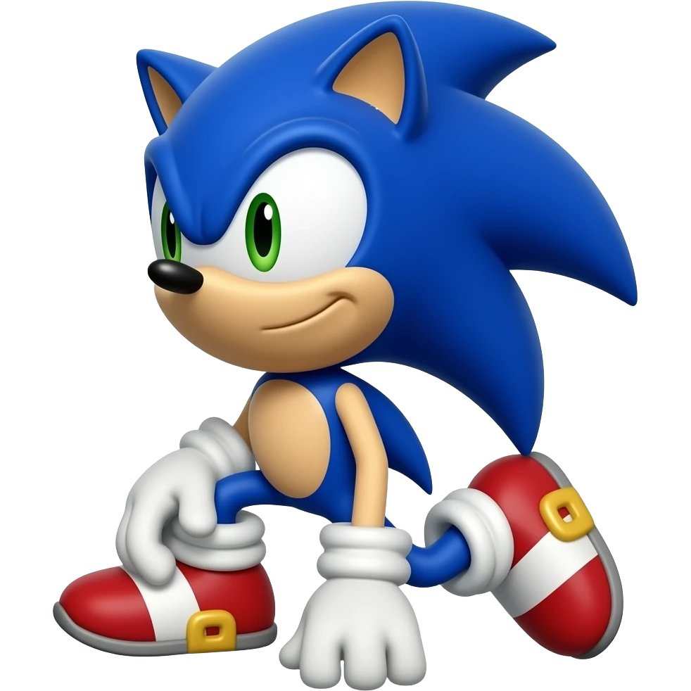 sonic shoes emoji