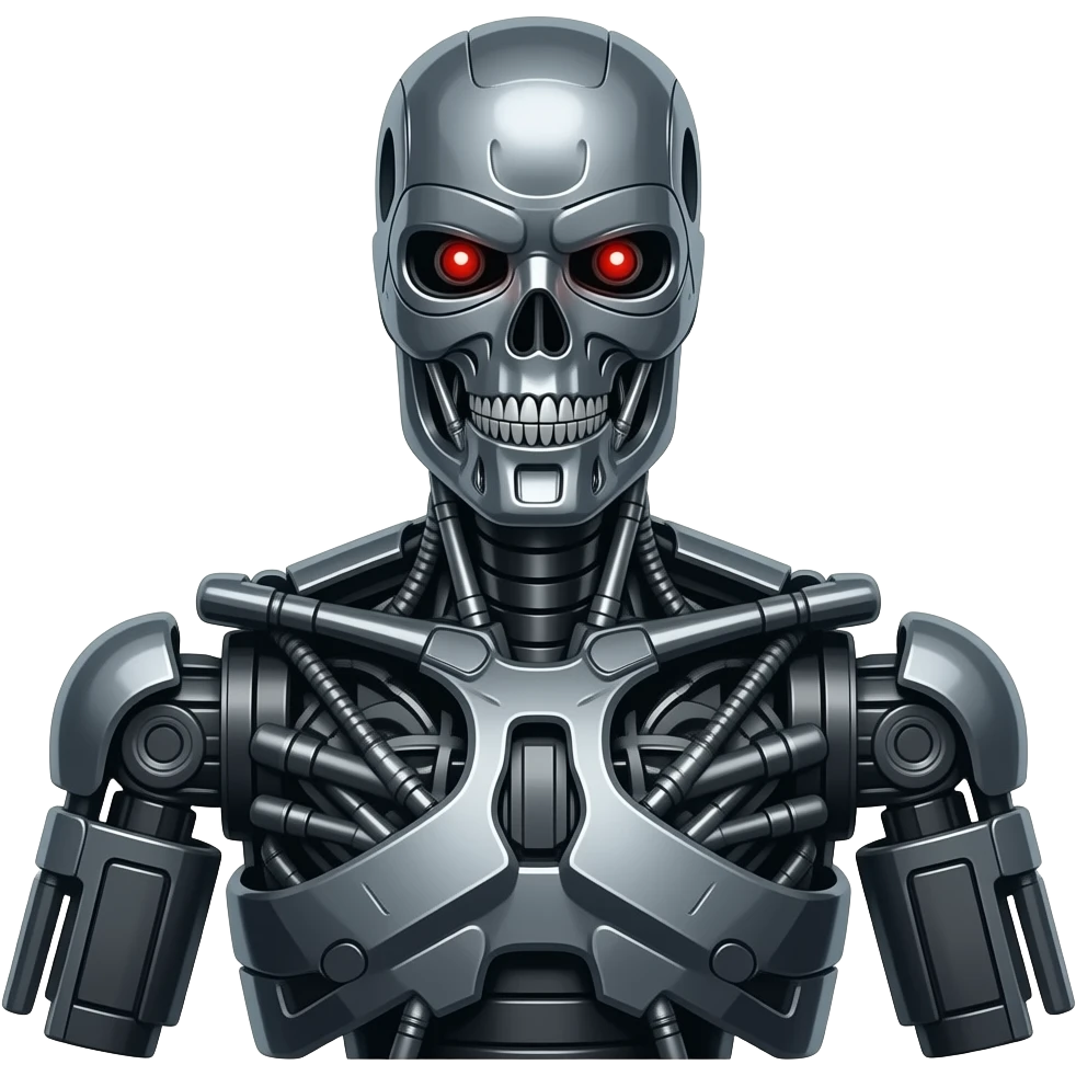 Terminator exoskeleton emoji
