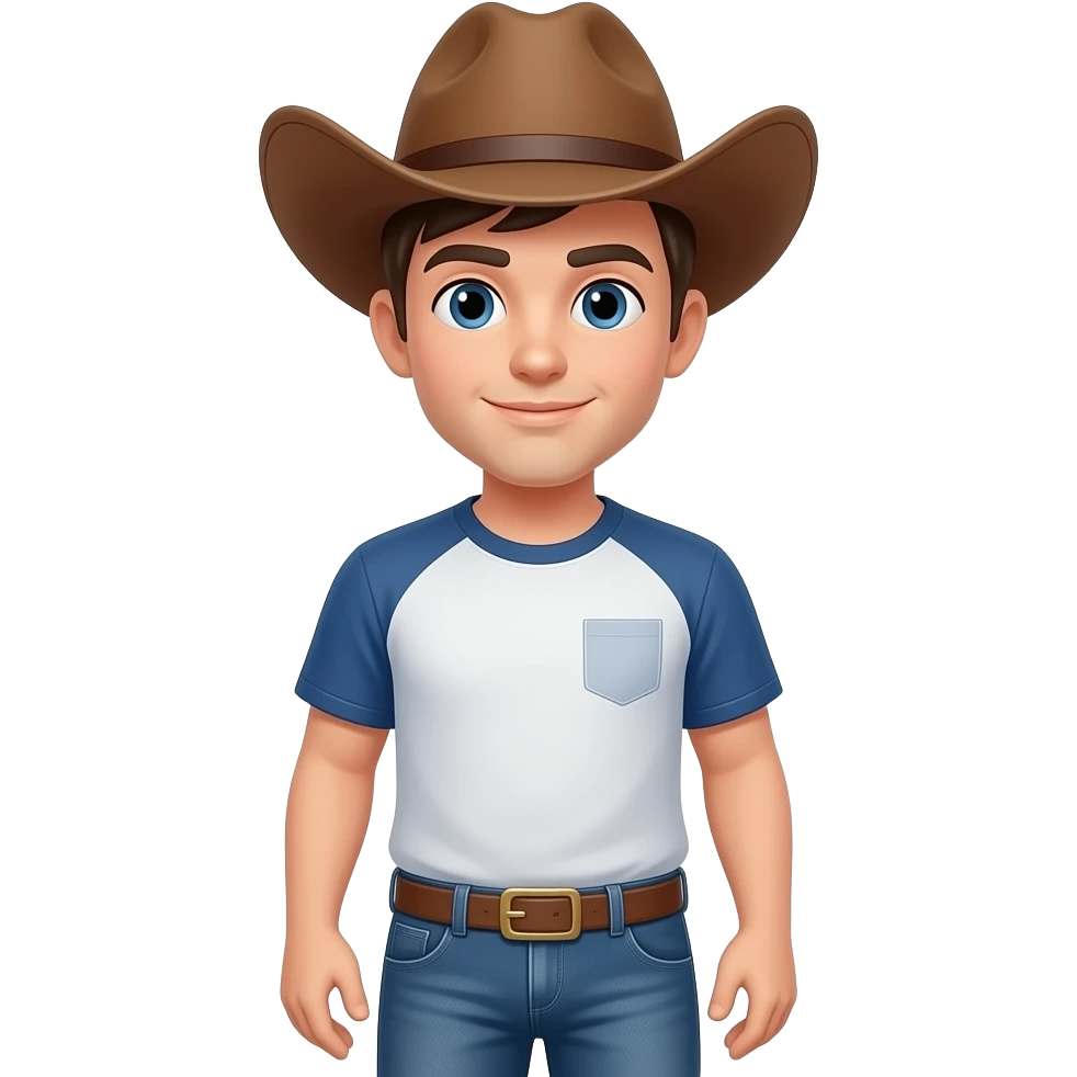 🤠+🎽+👖 emoji