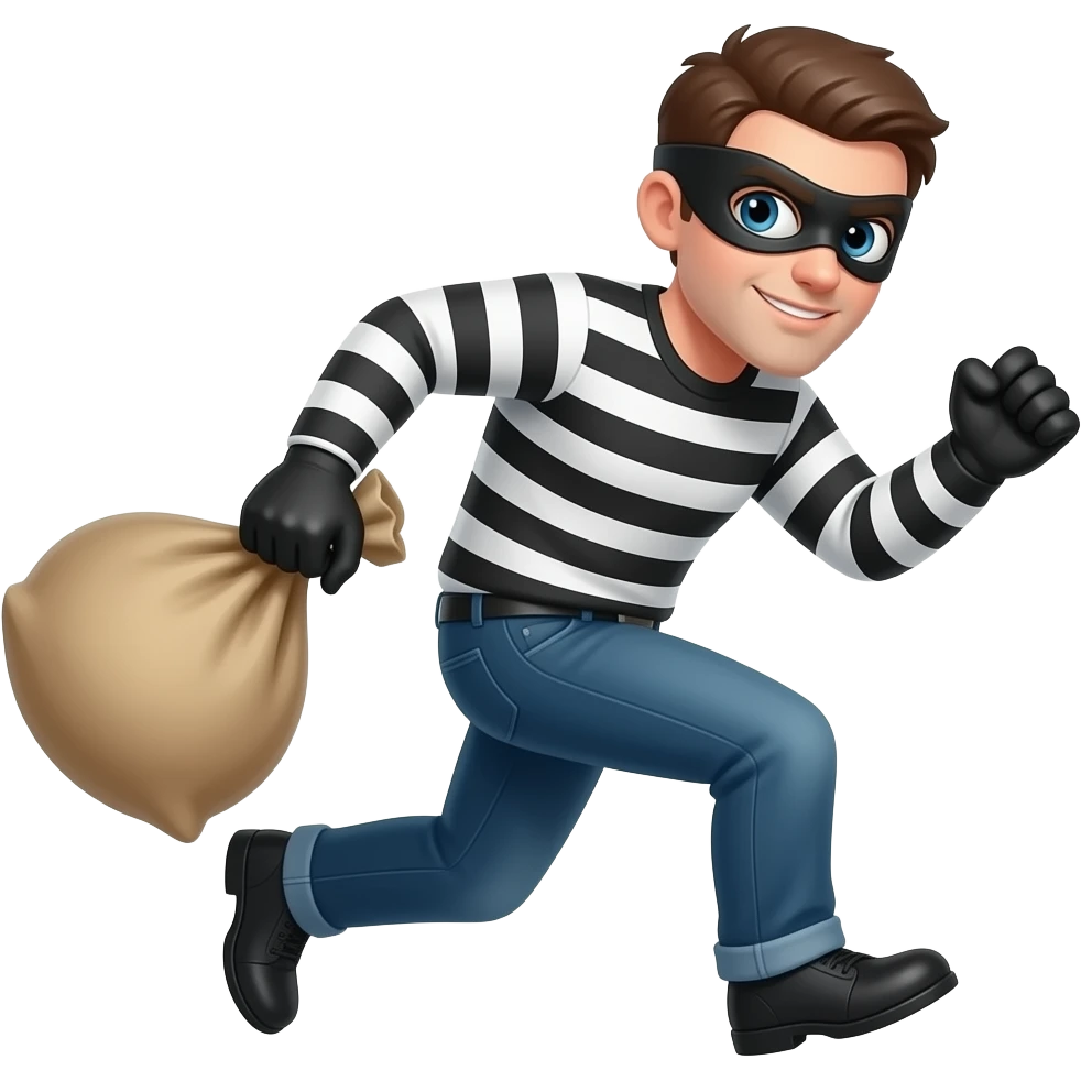 robbery emoji
