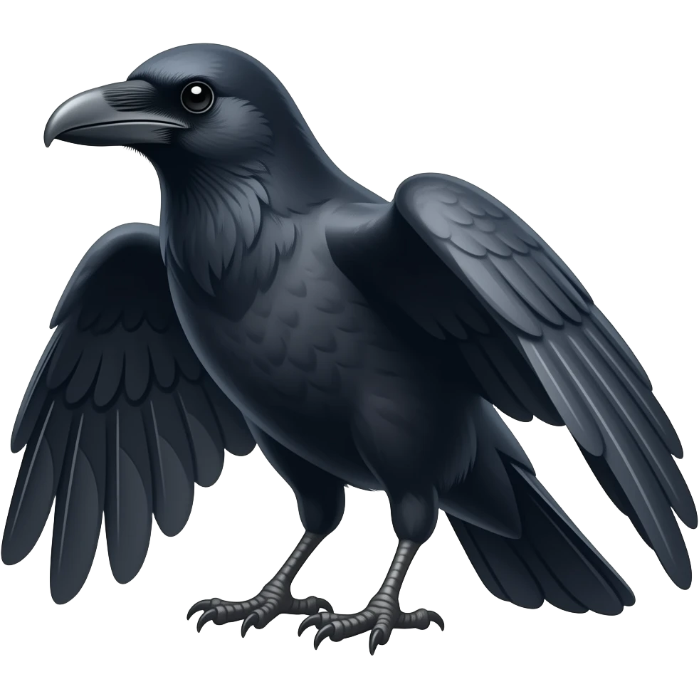crow preyer emoji
