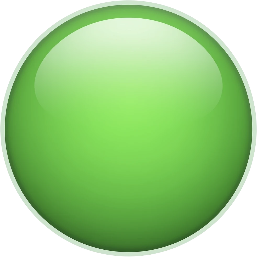 GREEN    circle emoji