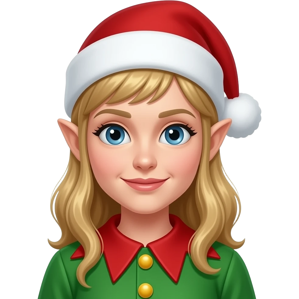 female Christmas elves emoji