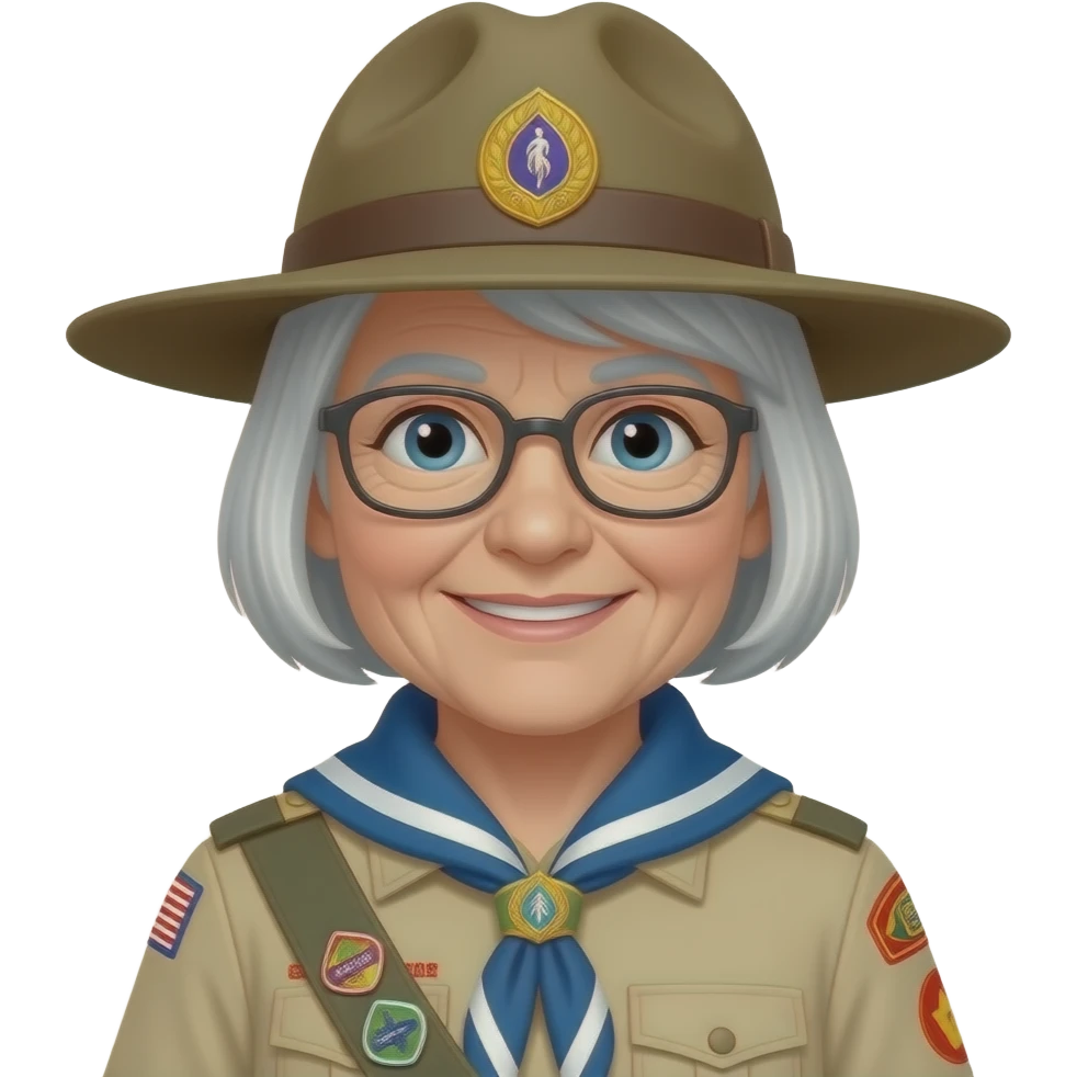 old female scouts emoji