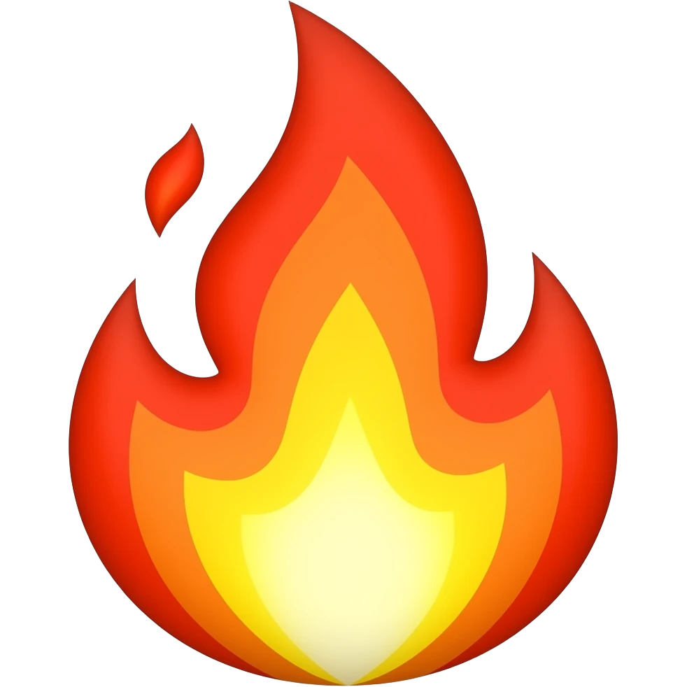 fire flower emoji