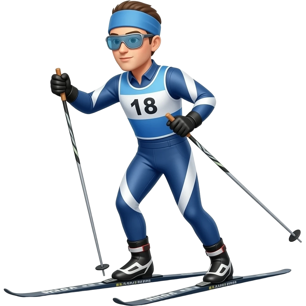cross country skier emoji