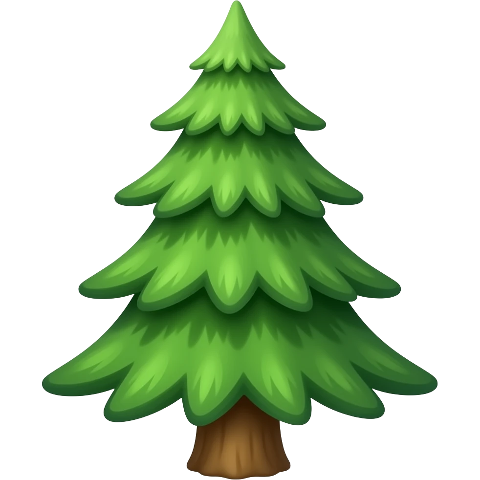 pine tree emoji