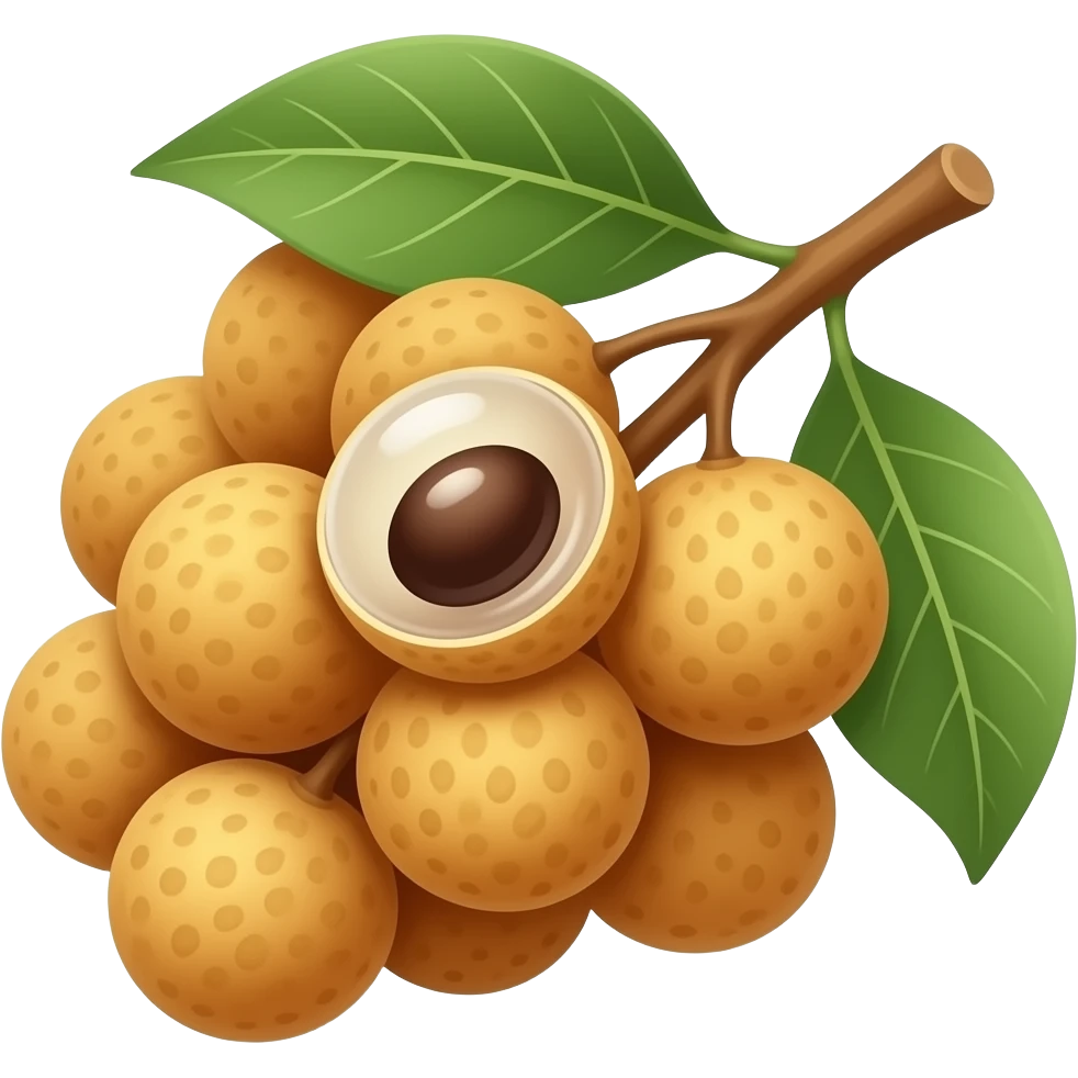 Longan clusters emoji