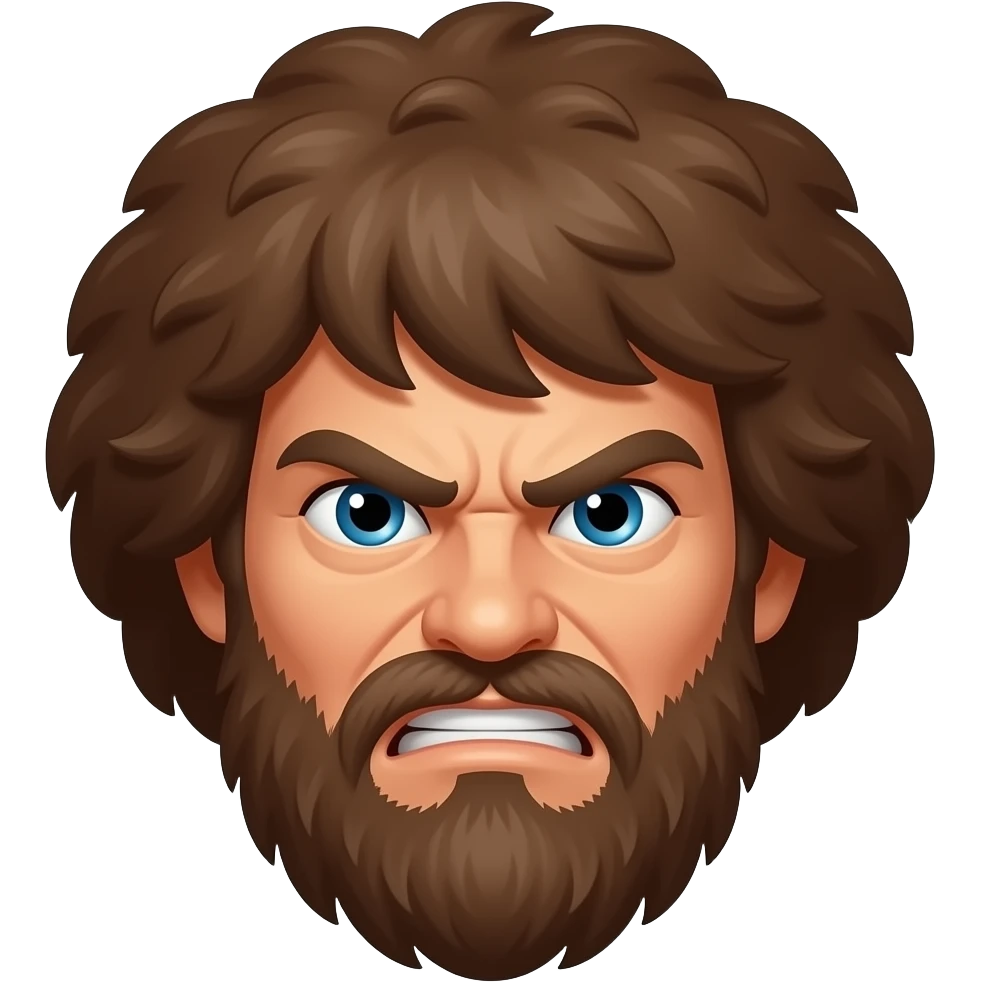 bob ross angry emoji