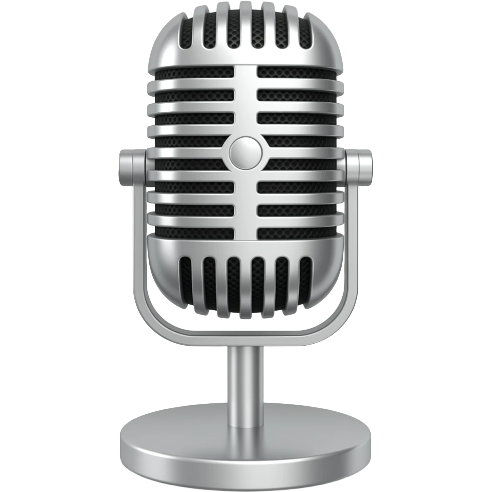 metal microphone emoji